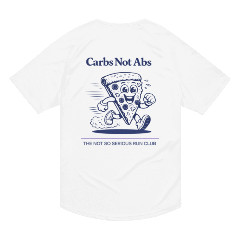 Carbs Not Abs Running T-Shirt