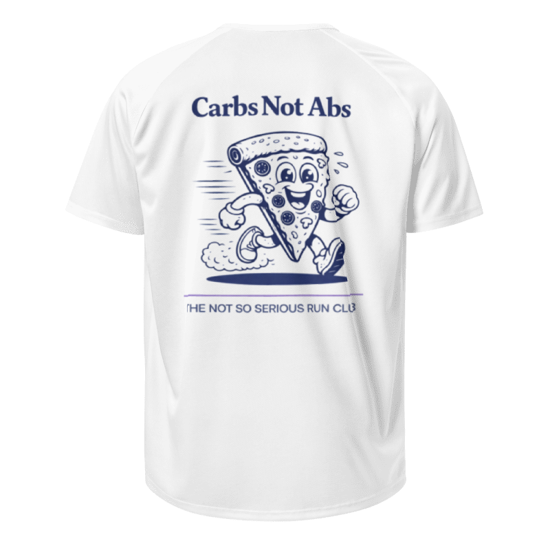 Carbs Not Abs Running T-Shirt